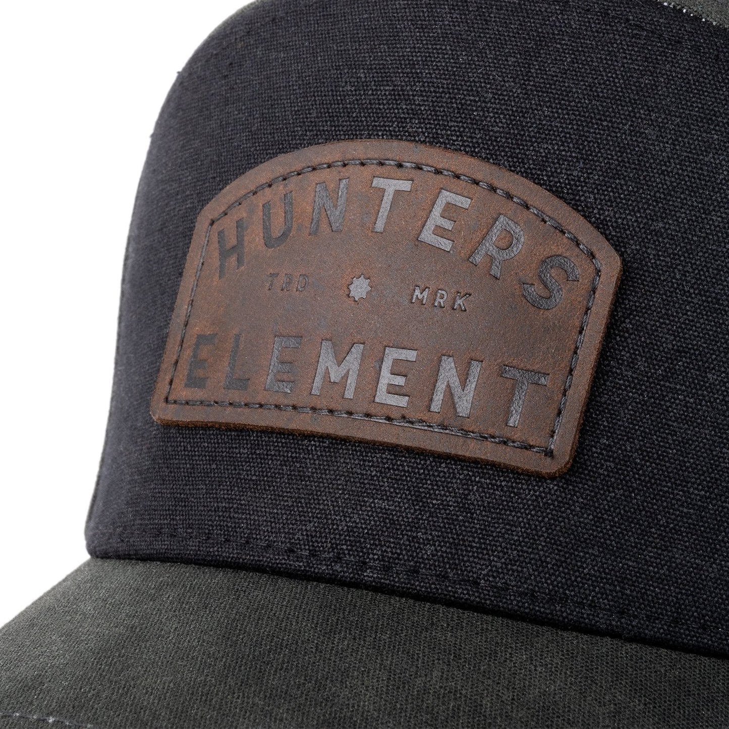 HUNTERS ELEMENT CREST CAP - BLACK / FOREST GREEN