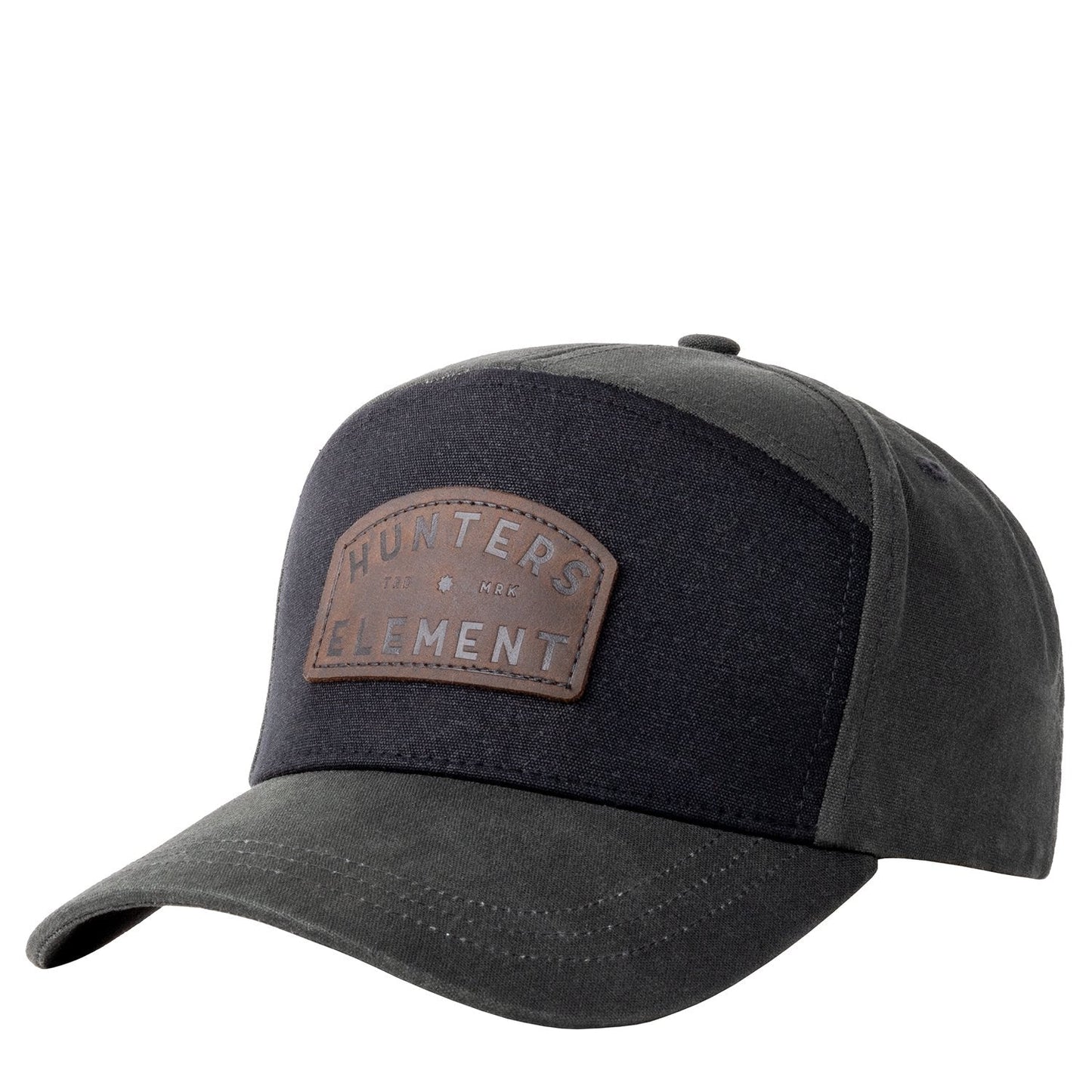 HUNTERS ELEMENT CREST CAP - BLACK / FOREST GREEN