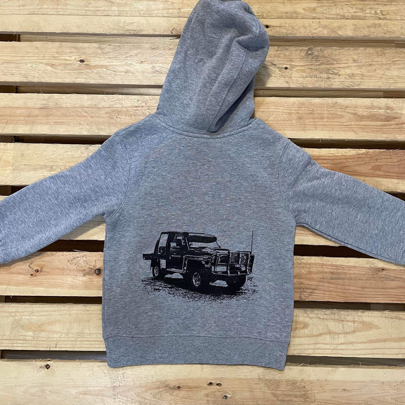 MJ Kids Land Cruiser Hoodie - Grey