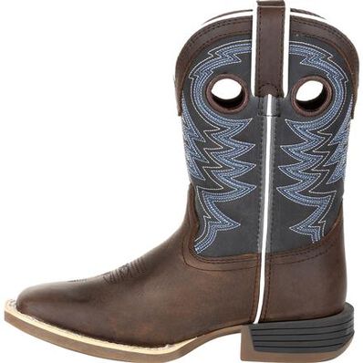 Durango Lil' Rebel Pro' Little Kids Blue Western Boot