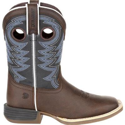 Durango Lil' Rebel Pro' Little Kids Blue Western Boot