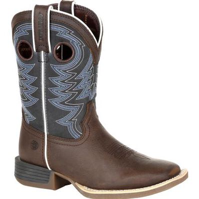 Durango Lil' Rebel Pro' Little Kids Blue Western Boot