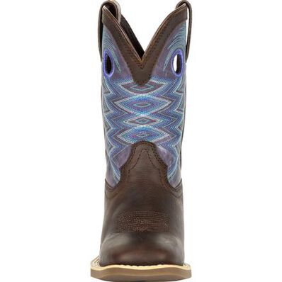 Durango Lil' Rebel Pro' Little Kids Amethyst Western Boot