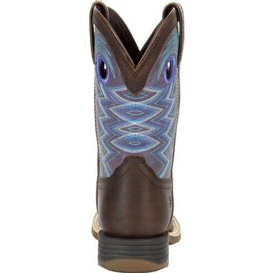 Durango Lil' Rebel Pro' Big Kids Amethyst Western Boot