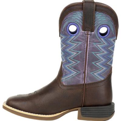 Durango Lil' Rebel Pro' Big Kids Amethyst Western Boot