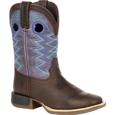 Durango Lil' Rebel Pro' Little Kids Amethyst Western Boot