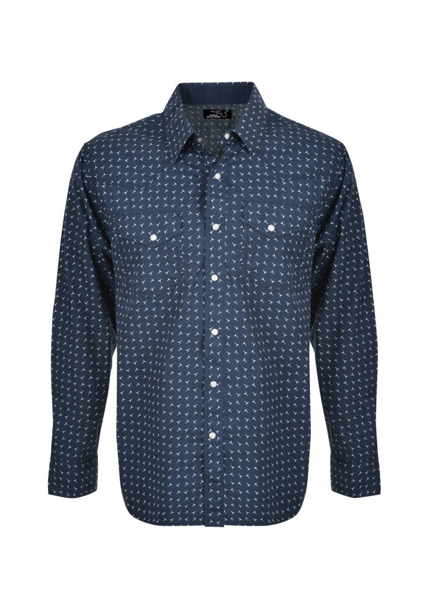 Pure Western Men's Anthony Print Long Sleeve Shirt - SALE