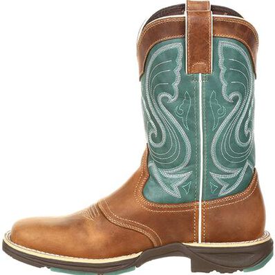 DURANGO® ULTRA-LITE™ WOMEN'S EMERALD SADDLE WESTERN BOOT