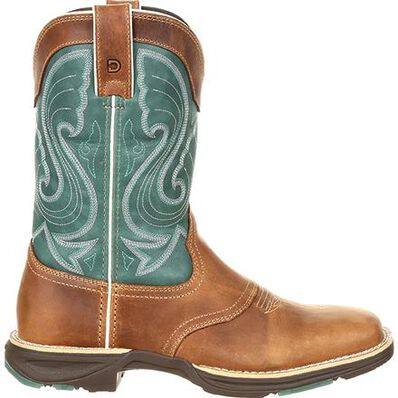 DURANGO® ULTRA-LITE™ WOMEN'S EMERALD SADDLE WESTERN BOOT