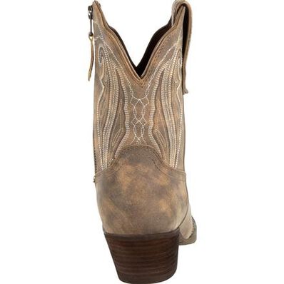 DURANGO® CRUSH WOMEN'S DISTRESSED SHORTIE WESTERN BOOT