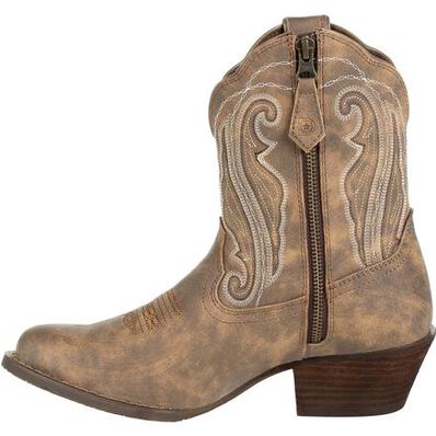 DURANGO® CRUSH WOMEN'S DISTRESSED SHORTIE WESTERN BOOT