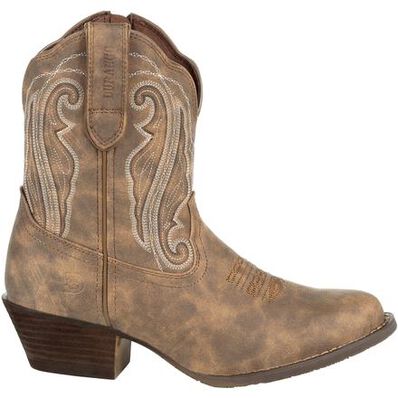 DURANGO® CRUSH WOMEN'S DISTRESSED SHORTIE WESTERN BOOT