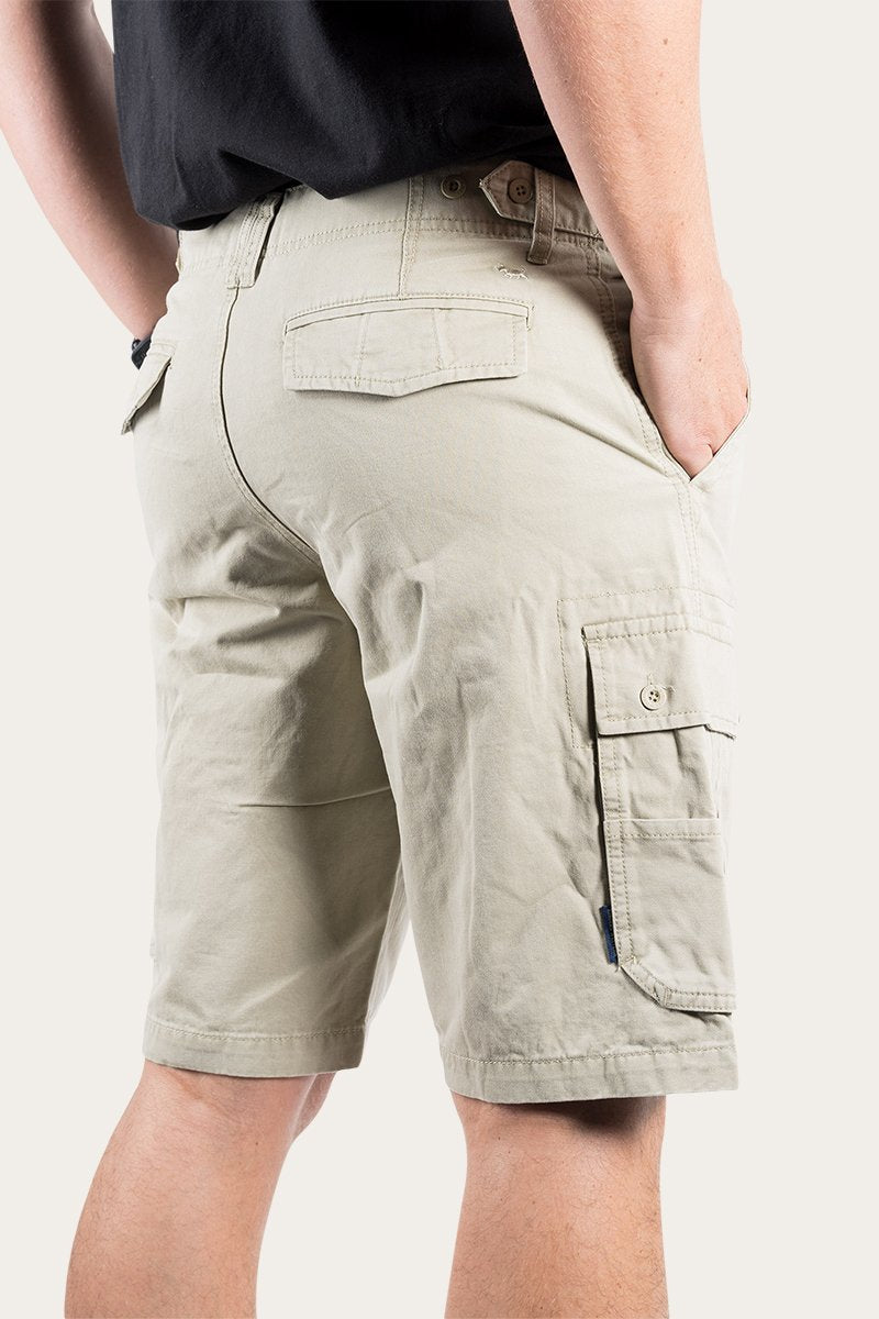 RINGERS WESTERN GAWLER MENS CARGO SHORT - CLAY