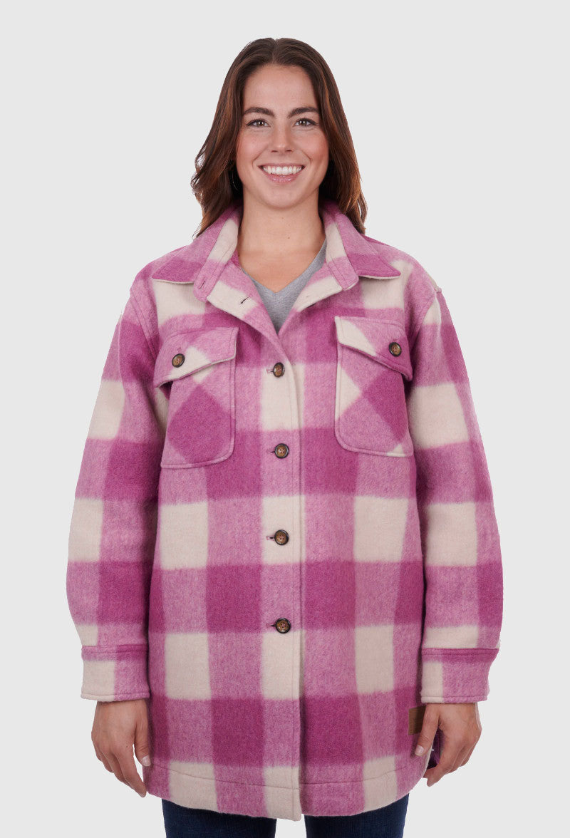 DUX-BAK WOMEN'S ELK OVERSHIRT - GRANITA