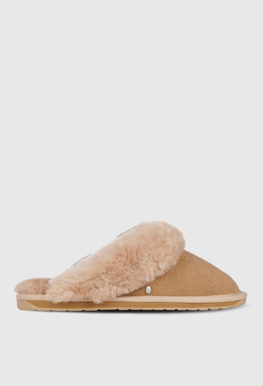 EMU AUSTRALIA Jolie Sheepskin Slipper (Camel)