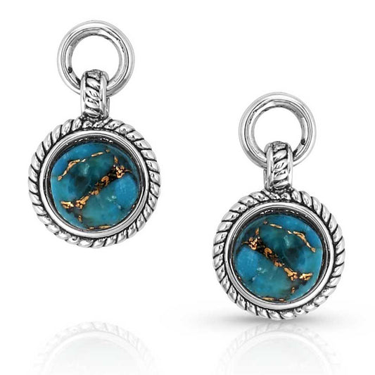 MONTANA SILVERSMITHS Dream Out West Turquoise Earrings