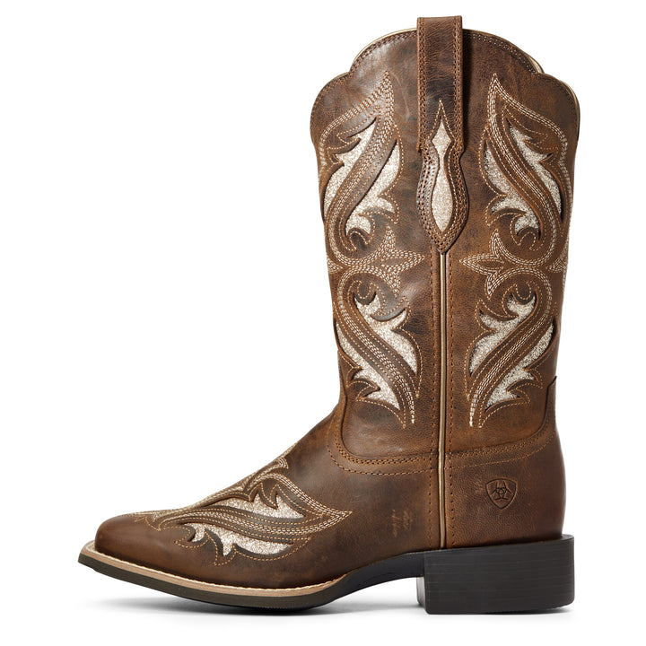 Ariat Women's Round Up Bliss Western Boot (Sassy Brown)