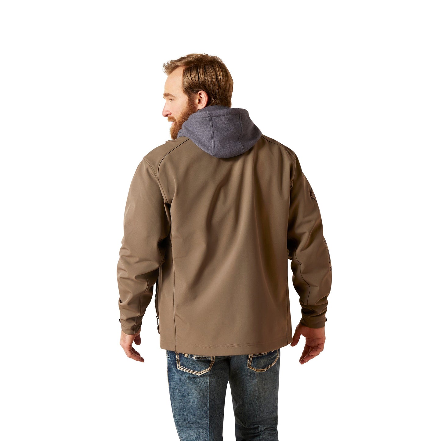 Ariat Men's Logo 2.0 Softshell Jacket (Banyan Bark)