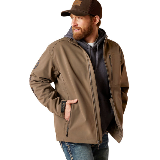 Ariat Men's Logo 2.0 Softshell Jacket (Banyan Bark)