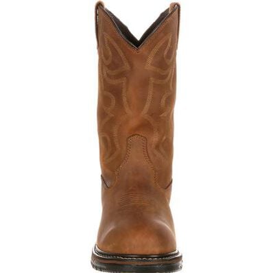 ROCKY ORIGINAL RIDE BRANSON ROPER WATERPROOF WESTERN BOOTS