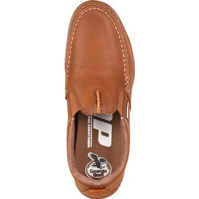 GEORGIA BOOT CEDAR FALLS MOC-TOE SLIP-ON