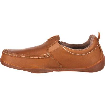 GEORGIA BOOT CEDAR FALLS MOC-TOE SLIP-ON