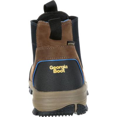 GEORGIA BOOT BLUE COLLAR CHELSEA WATERPROOF WORK ROMEO BOOT