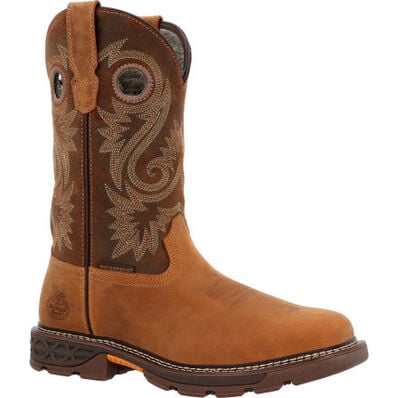 GEORGIA BOOT CARBO-TEC FLX ALLOY TOE WATERPROOF PULL-ON WORK BOOT