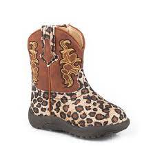 Roper Cowbaby - Glitter Wild Cat Brown