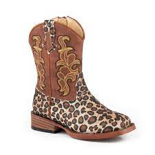 Roper Toddler - Glitter Wild Cat Brown