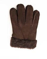 WINDWARD ADULTS DOUBLE FACE SHEEPSKIN GLOVES_Brown