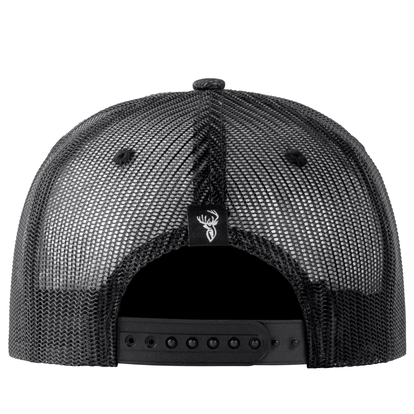 HUNTERS ELEMENT GRANITE TRUCKER CAP (BLACK)