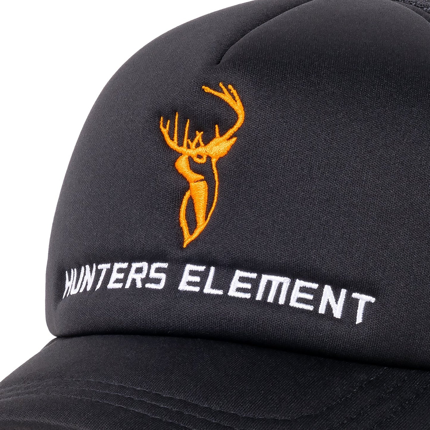 HUNTERS ELEMENT GRANITE TRUCKER CAP (BLACK)