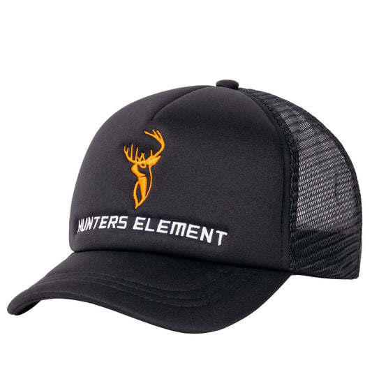 HUNTERS ELEMENT GRANITE TRUCKER CAP (BLACK)