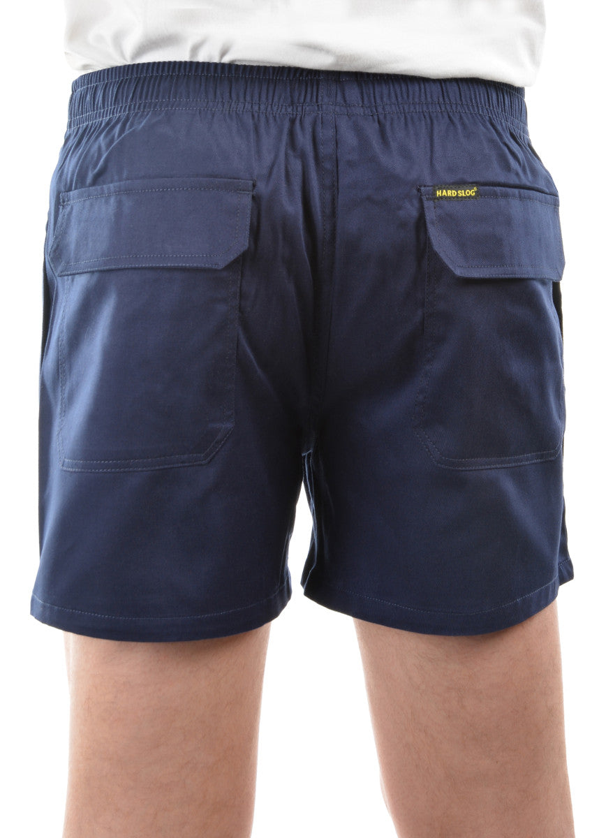 HARDSLOG MENS DRILL SHORTS - SHORT_Navy