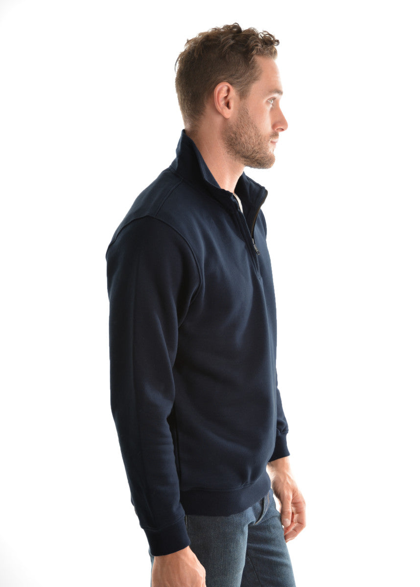 HARDSLOG MENS 1/4 ZIP FLEECE TOP