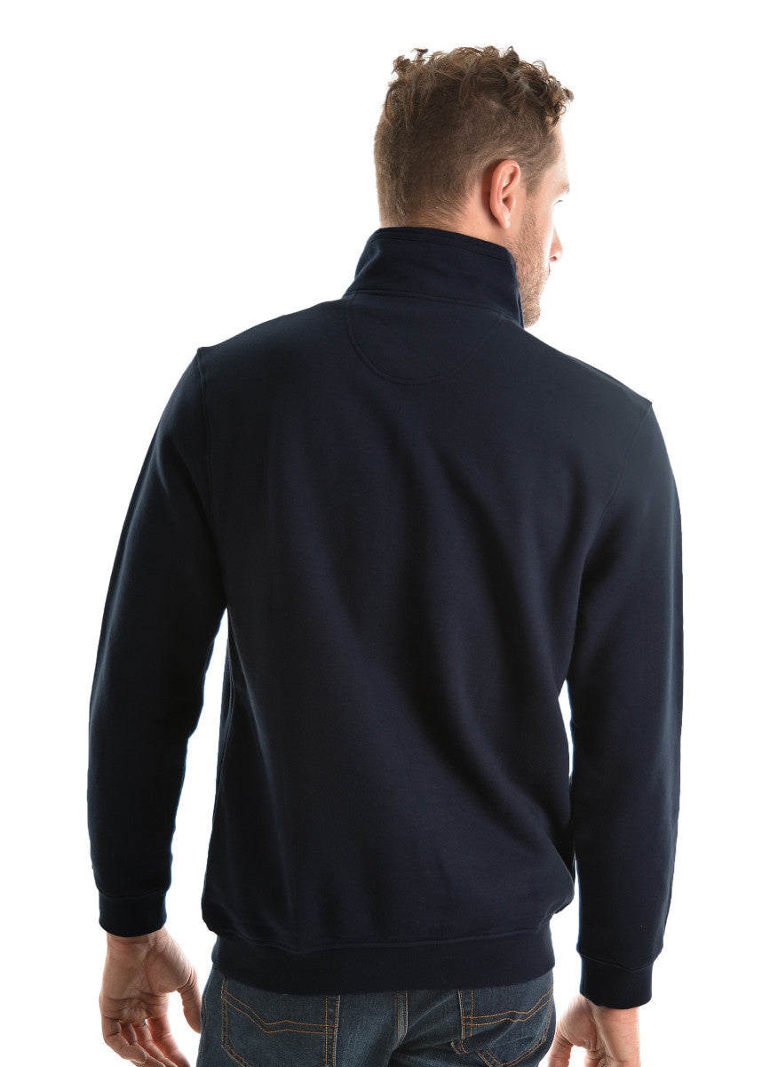 HARDSLOG MENS 1/4 ZIP FLEECE TOP