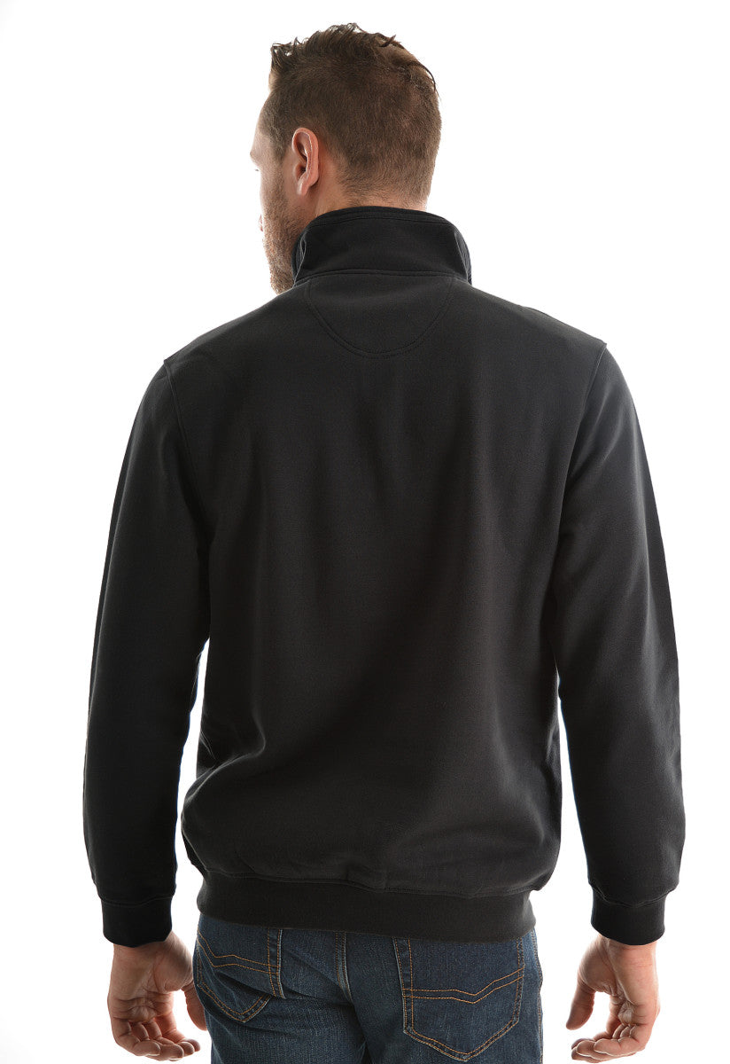 HARDSLOG MENS 1/4 ZIP FLEECE TOP