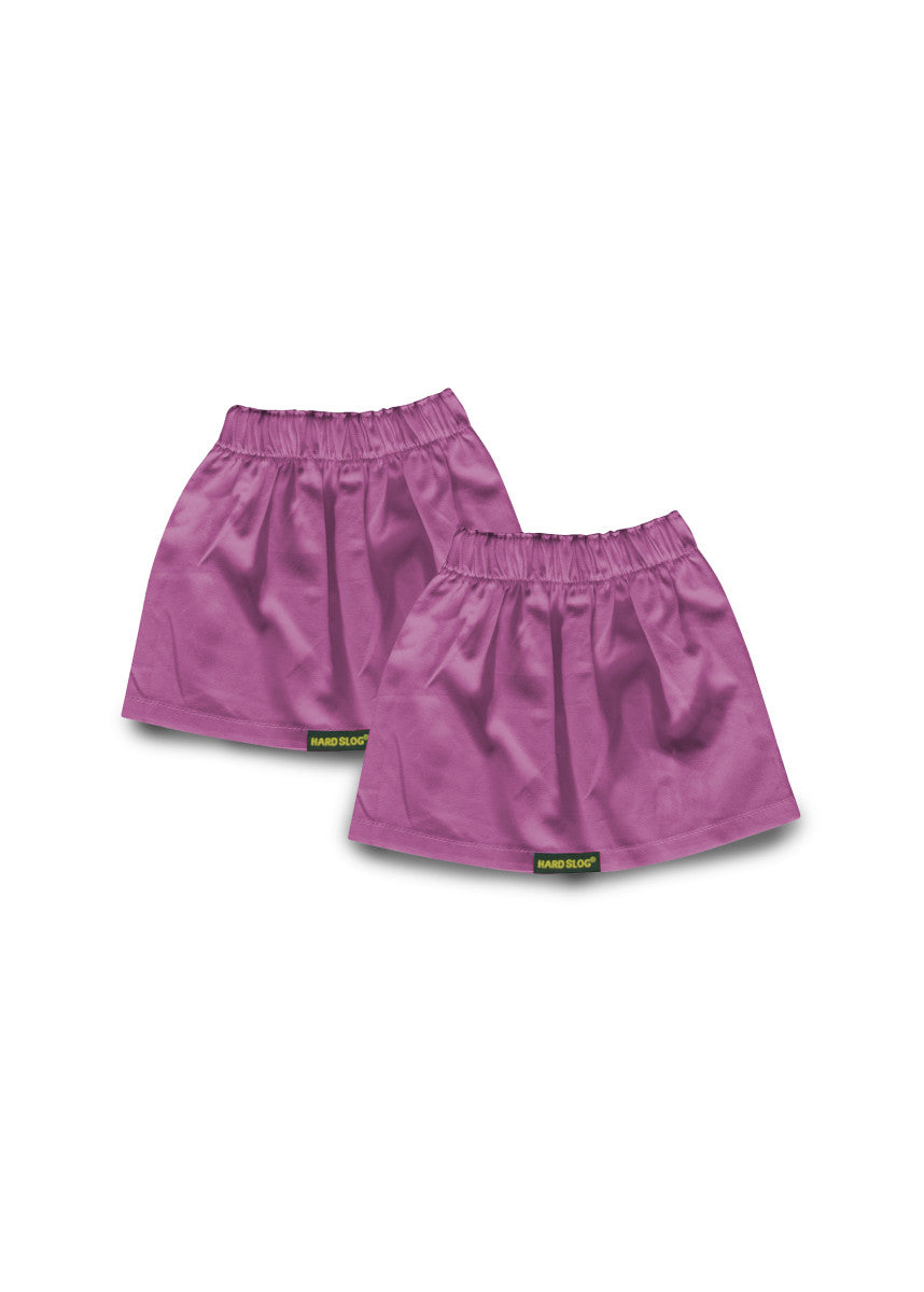 HARDSLOG COTTON DRILL LEG GAITERS_Violet