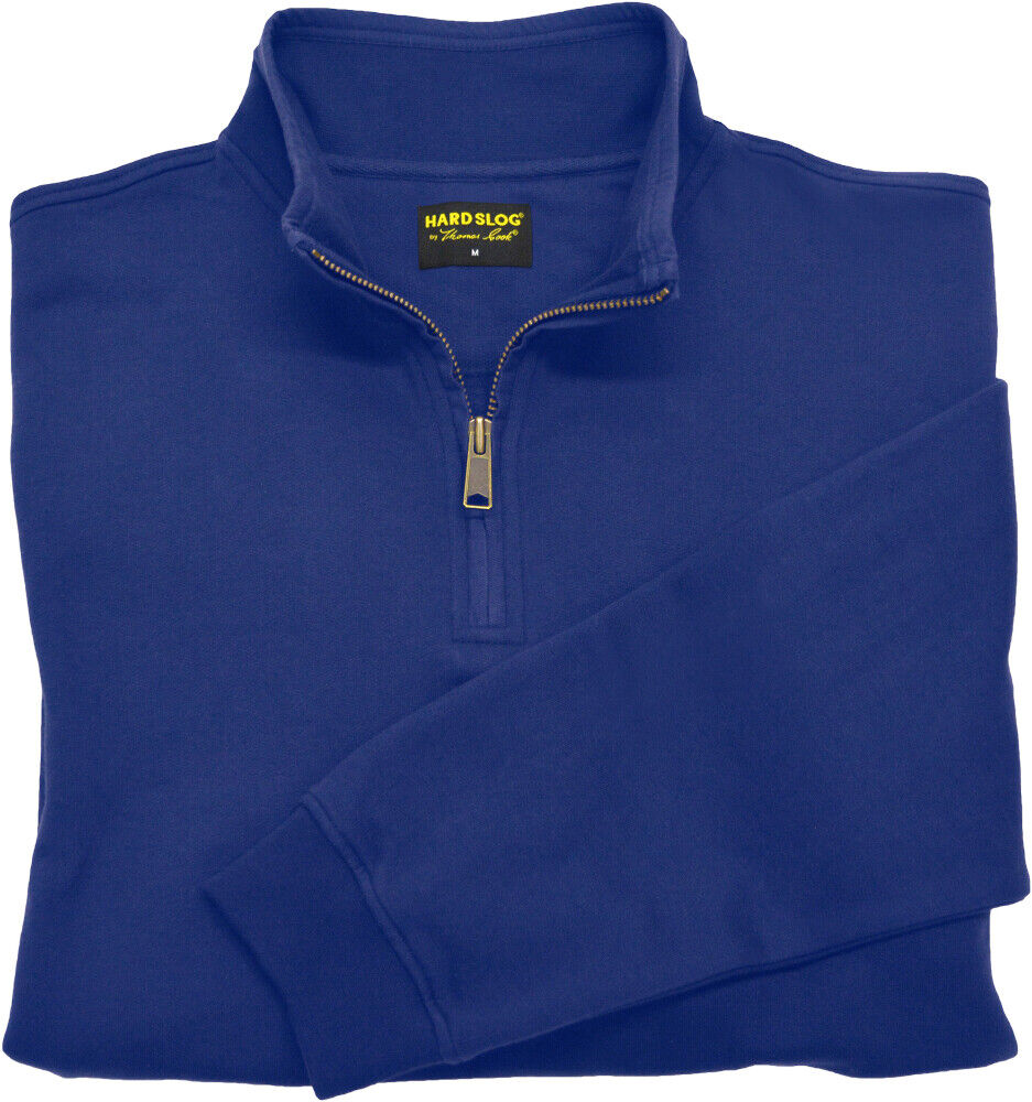 Hardslog Women's 1/4 Zip Fleece Top - Clearance_Cobalt