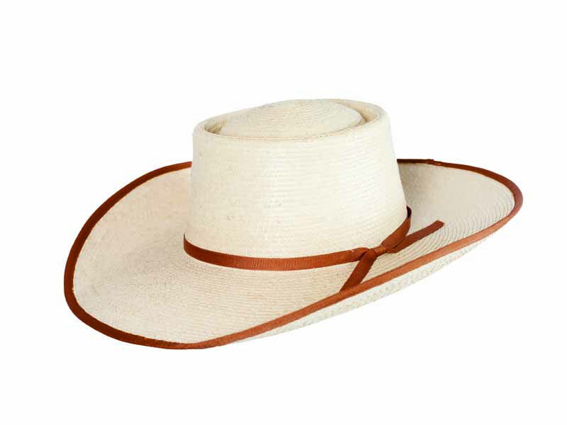 Sunbody Hats Reata Oak 4 Inch Brim (Natural/Coffee Bound Edge)