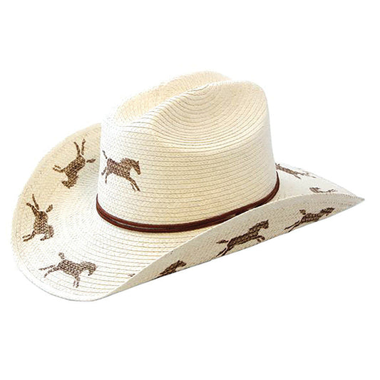 Sunbody Hats Kids Running Horses Cattleman