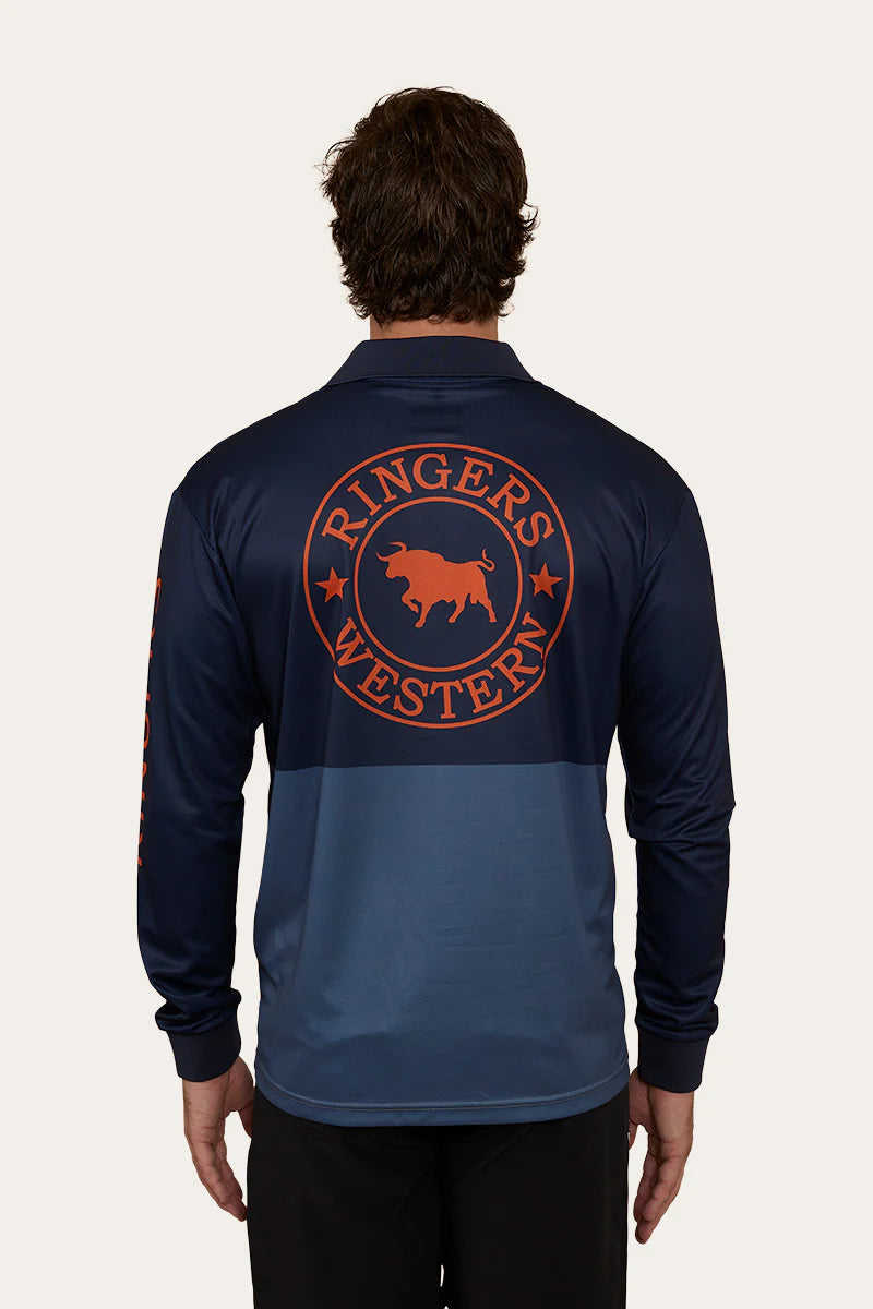 Ringers Western Halls Creek Unisex Fishing Jersey - Navy