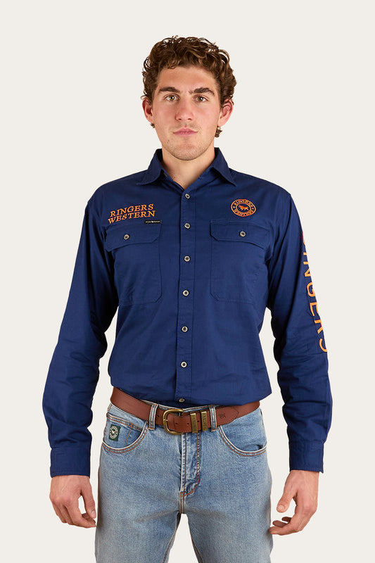 RINGERS WESTERN HAWKEYE MENS FULL BUTTON WORK SHIRT