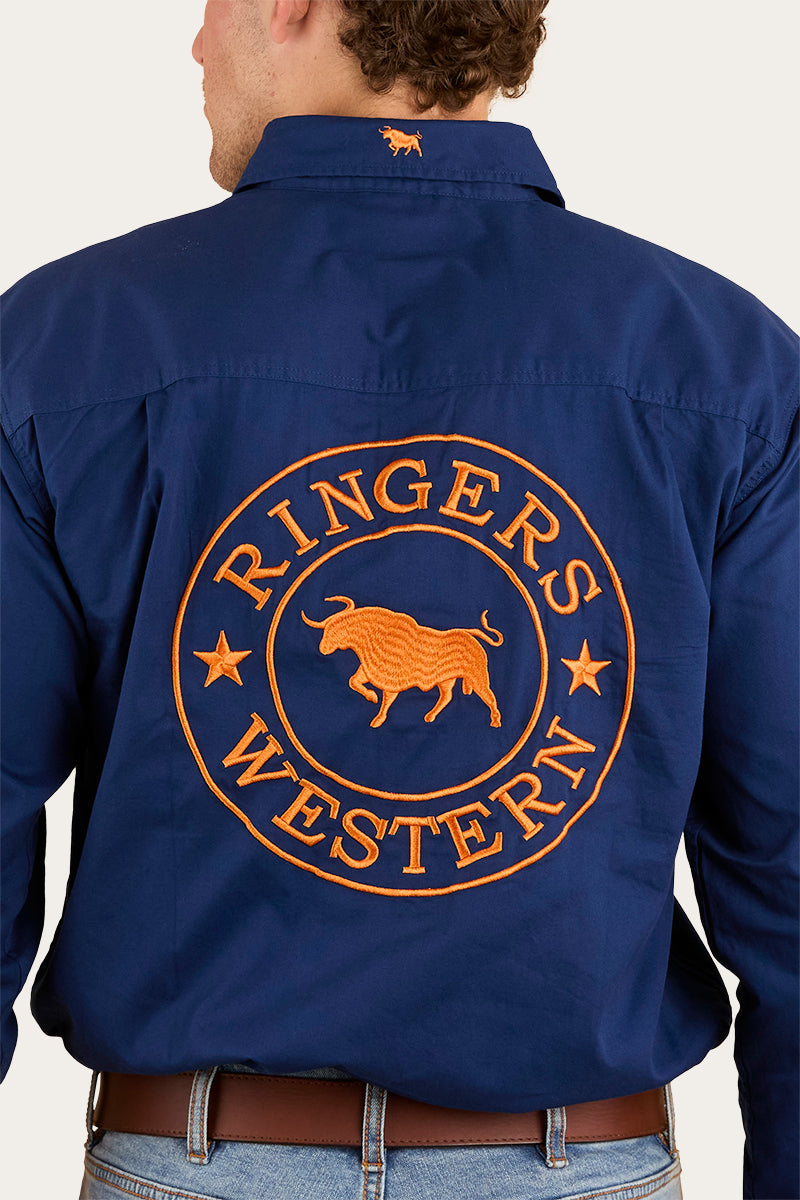 RINGERS WESTERN HAWKEYE MENS FULL BUTTON WORK SHIRT