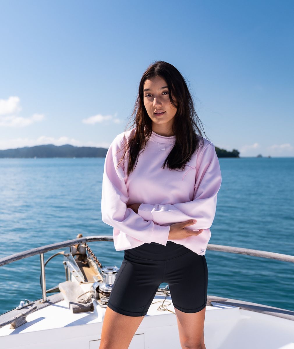 LINE 7 - WOMEN'S HELIERS SWEATSHIRT_Pink