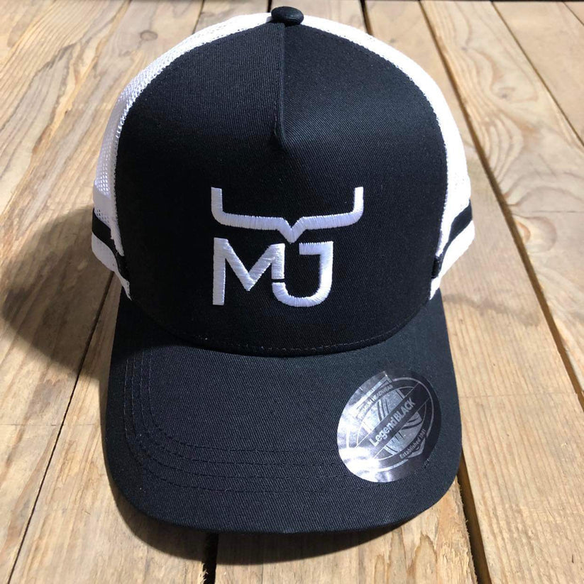 MJ Legend Black Trucker Cap