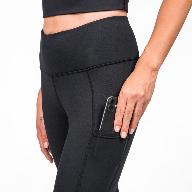 HUNTERS ELEMENT LADIES ICE LEGGINGS - BLACK