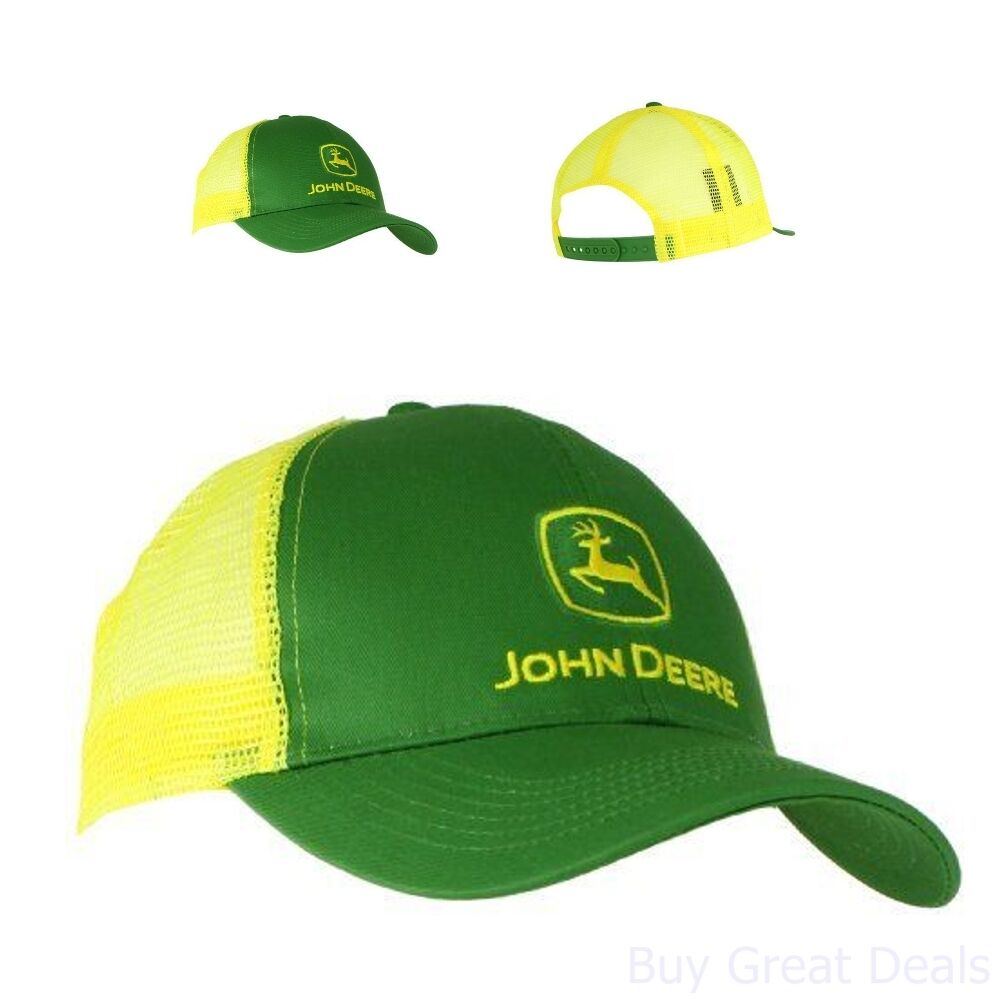 John Deere Twill / Mesh Trucker Cap