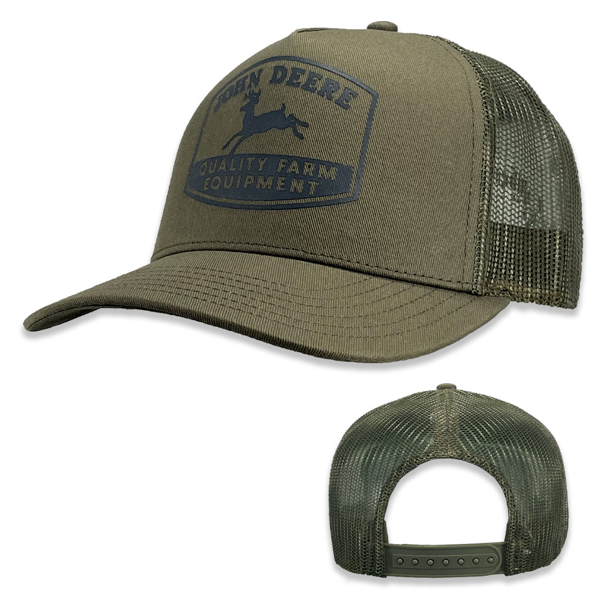 John Deere Twill / Mesh Trucker Cap